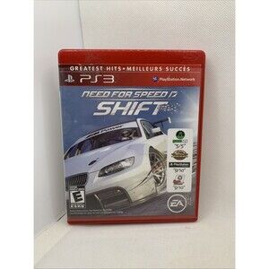 Need for Speed: Shift PS3 Sony PlayStation 3, 2009 Complete w. Manual Tested